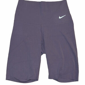 Nike Purple High Rise Bike Shorts XS Extra Small 8 Inch NWT